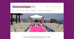 Desktop Screenshot of celebrationsinspain.com